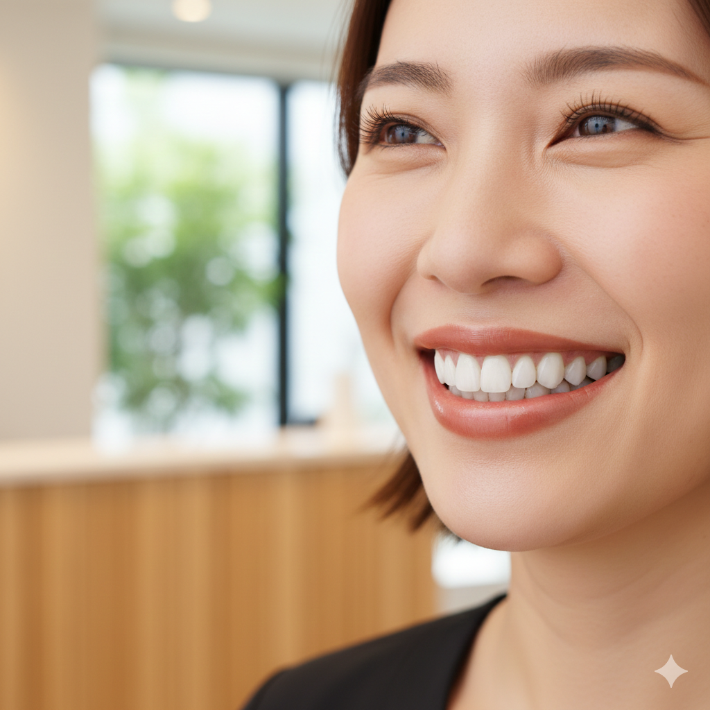 前歯の「やり直し」で、もう一度自信を。｜審美リカバリー治療